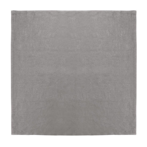 Olympia Linen Table Napkin Grey 400x400mm (Pack of 12)