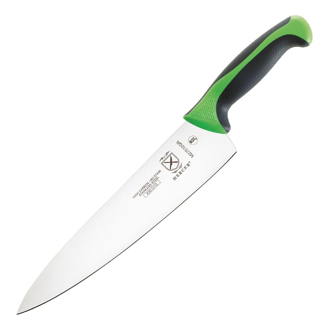 Mercer Culinary Millennia Chefs Knife Green 25.4cm