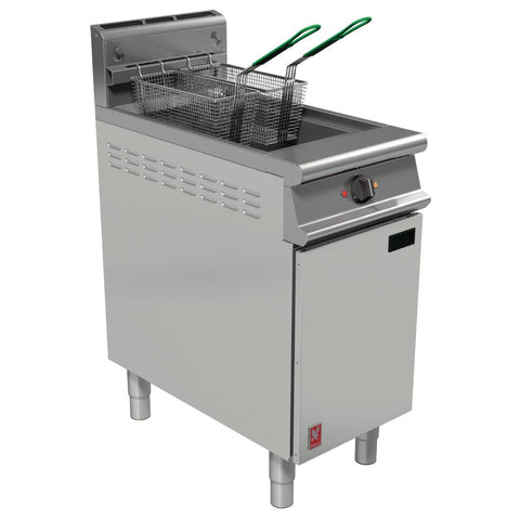 Falcon Dominator Plus Twin Basket Fryer & Fryer Angel Propane Gas