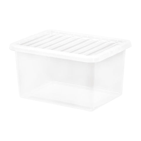 Wham Crystal Storage Box & Lid 25Ltr