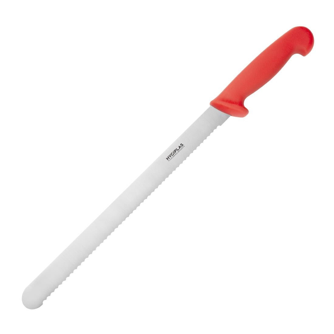 Hygiplas Slicer Serrated Red 30cm