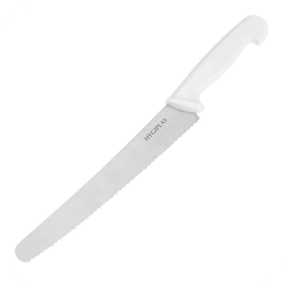 Hygiplas Serrated Pastry Knife White 25.4cm