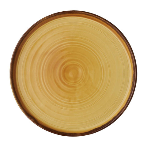 Dudson Harvest Walled Plates Mustard 210mm (Pack of 6)