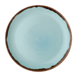 Dudson Harvest Coupe Plates Turquoise 288mm (12 Pack)