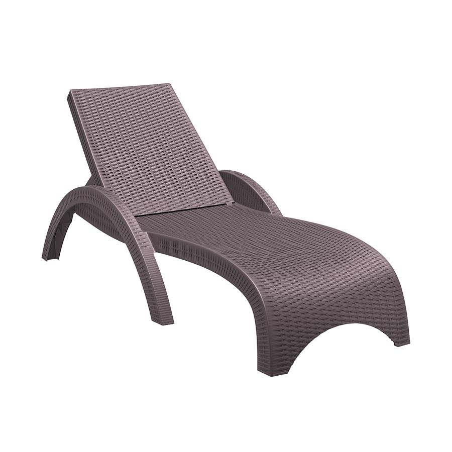 FIJI Sun Lounger ZA.1402ST Brown