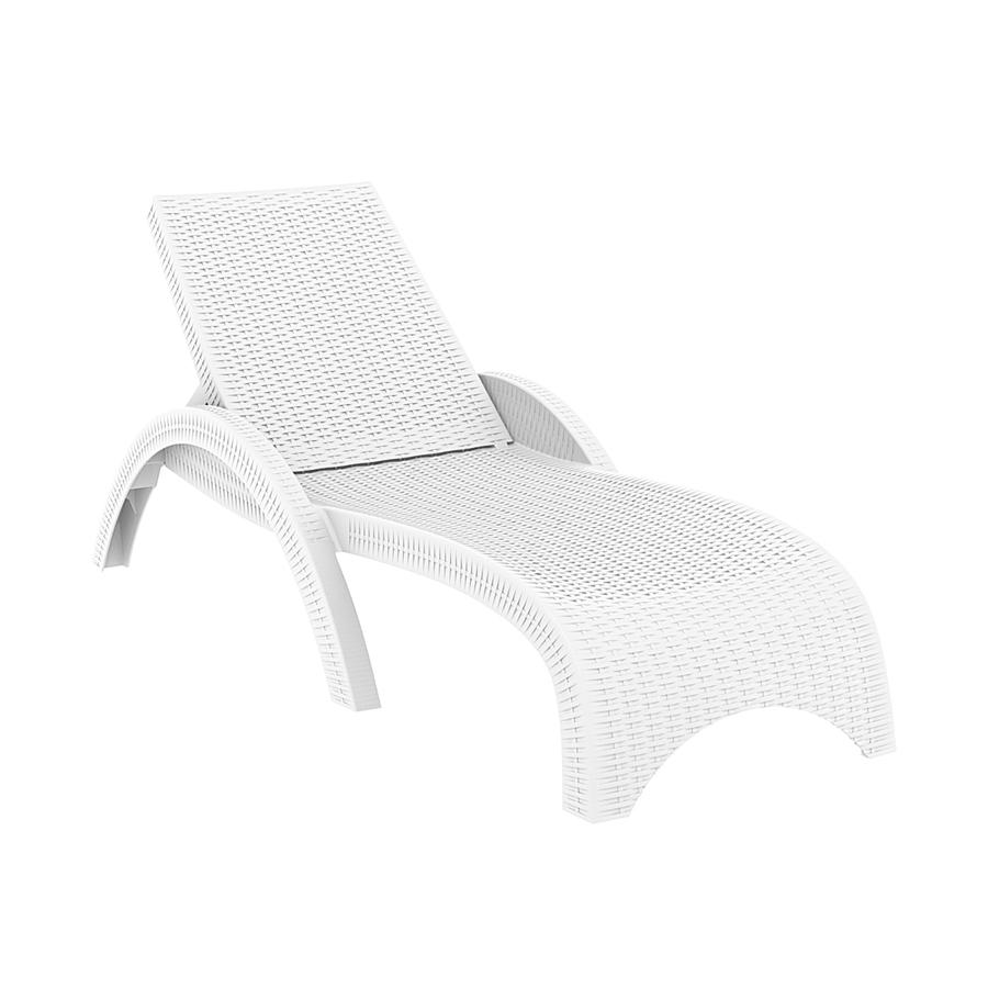 FIJI Sun Lounger ZA.1401SL White