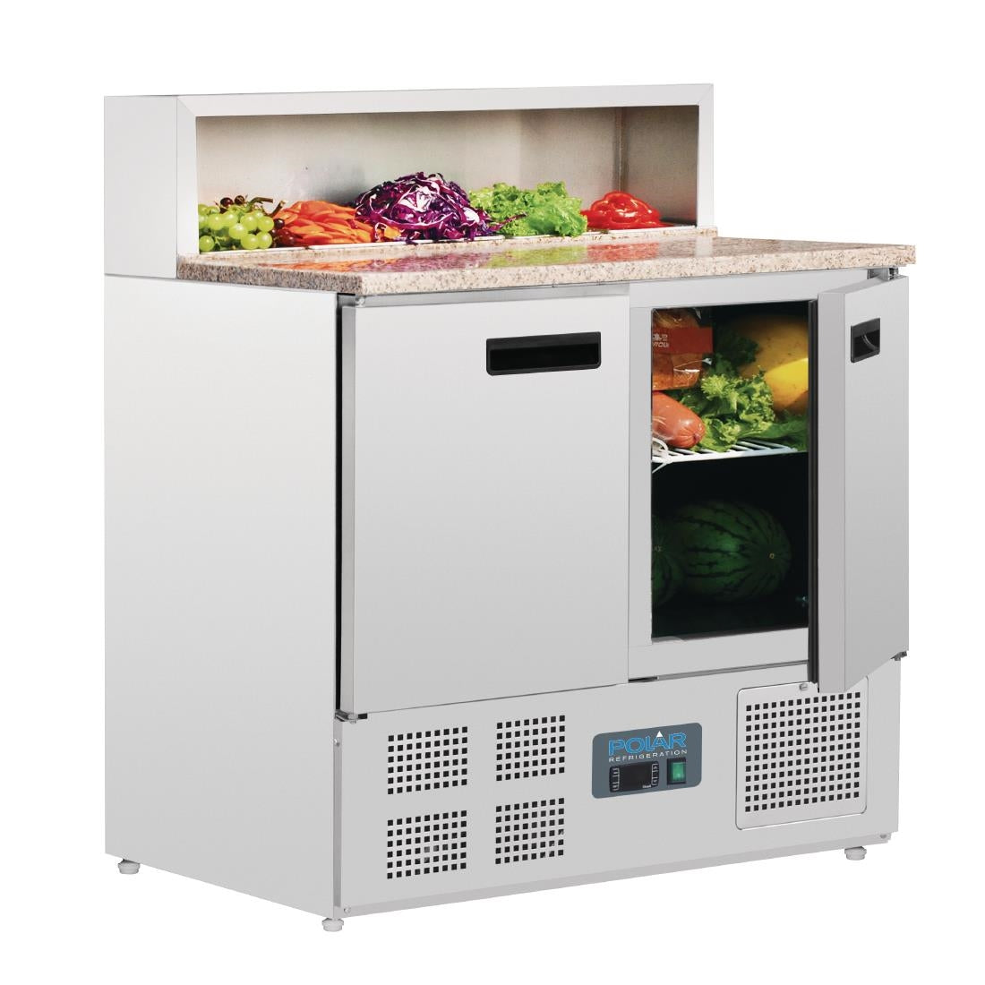 Polar G-Series Pizza Prep Counter Fridge 288Ltr