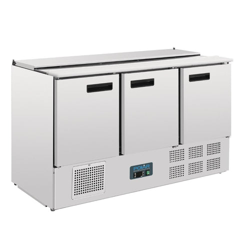 Polar Refrigerated Saladette Counter 368Ltr