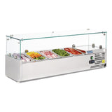 Polar Refrigerated Countertop Servery Prep Unit 5x 1/4GN