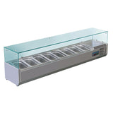 Polar Refrigerated Countertop Servery Prep Unit 8x 1/4GN