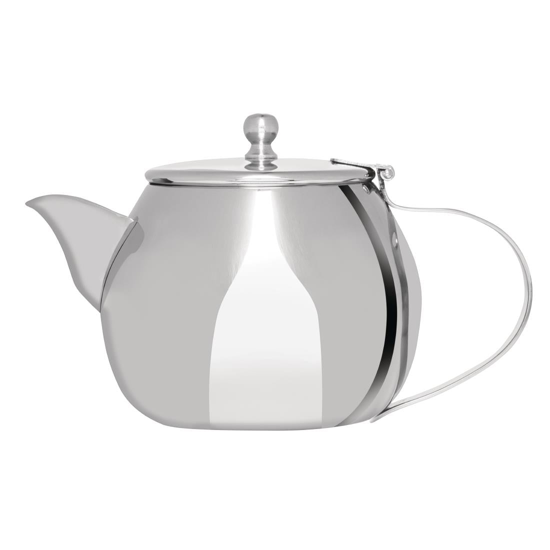 Olympia Non-Drip Stainless Steel Teapot 380ml