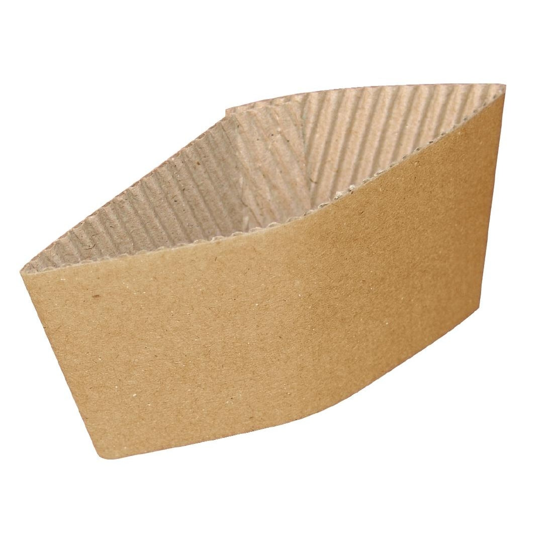 Fiesta Recyclable Corrugated Cup Sleeves for 8oz Cup (Pack of 1000)