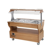 Roller Grill Heated Salad Bar Light SB40F