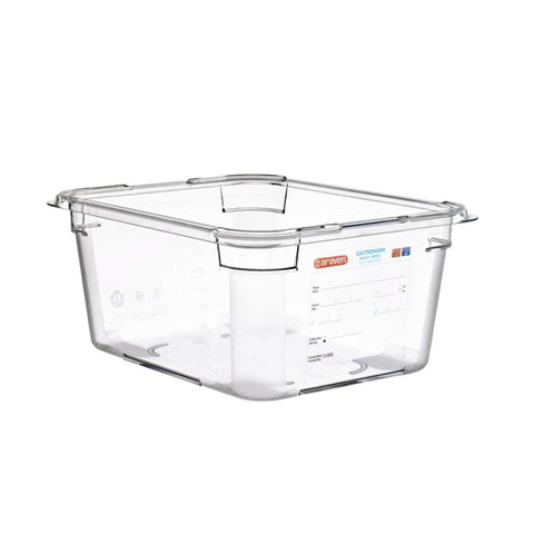 Araven Polycarbonate 1/2 Gastronorm Container 9.5Ltr