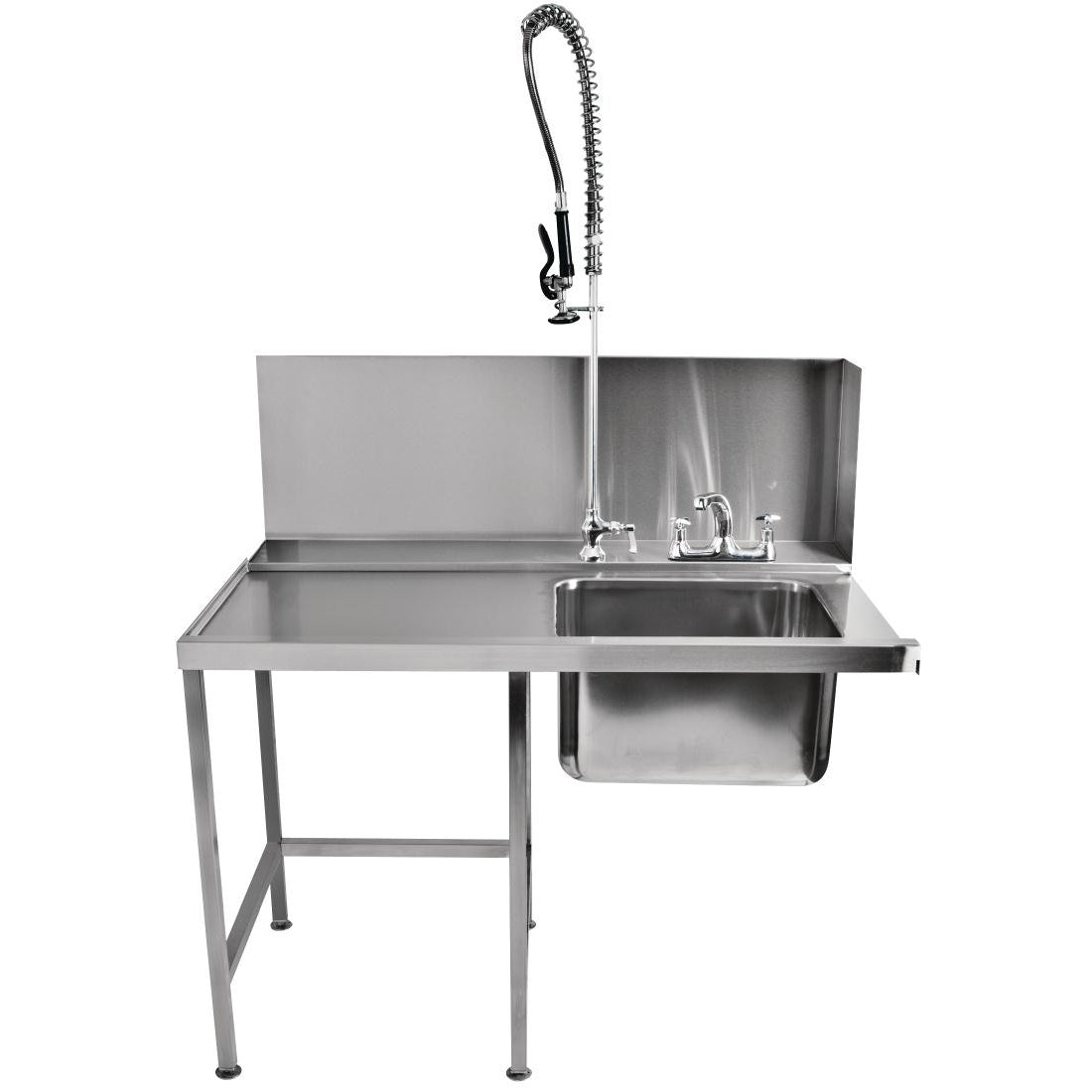 Classeq Pass-Through Dishwasher Table with Spray Mixer T11SENL