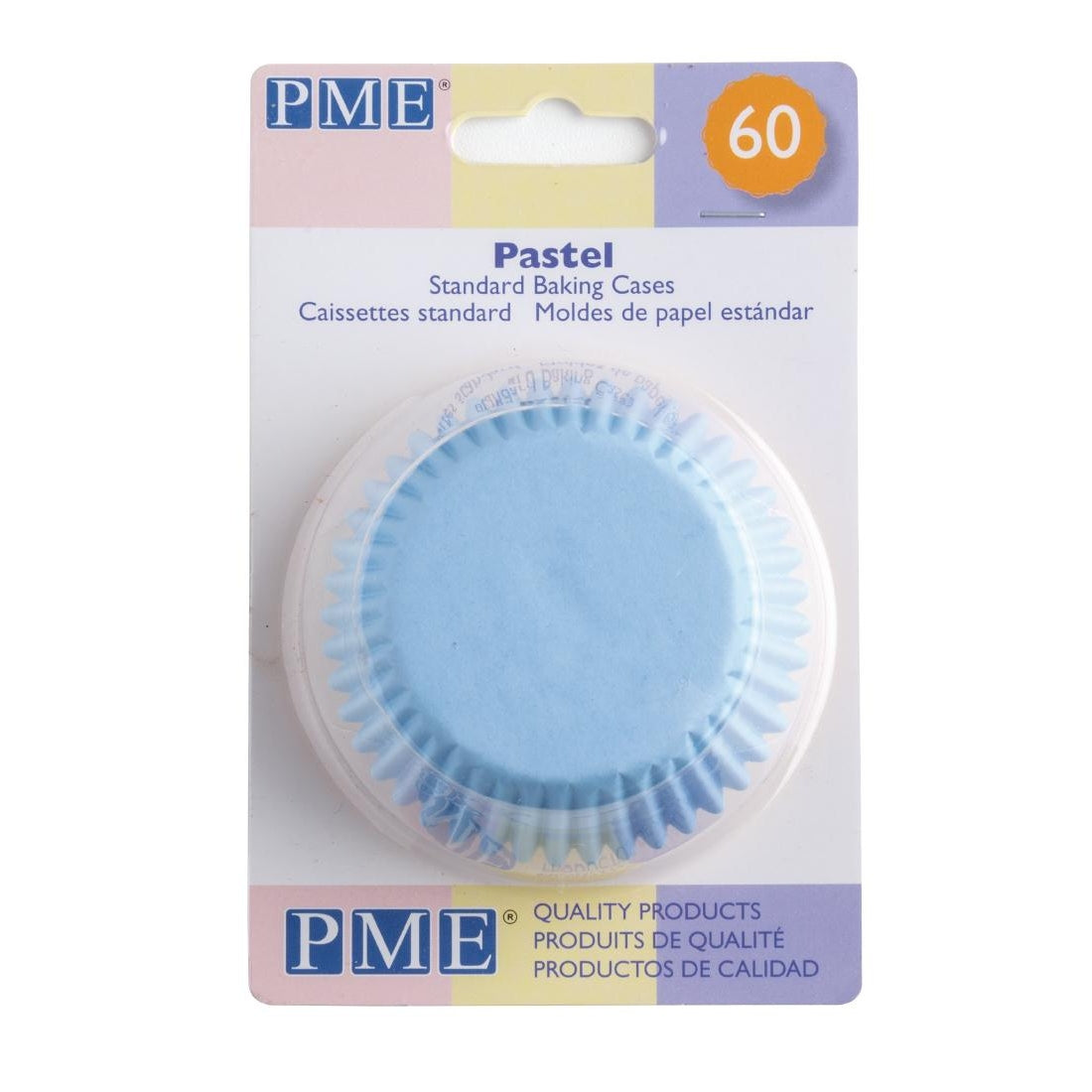 PME Cupcake Baking Cases Pastel (60 Pack)