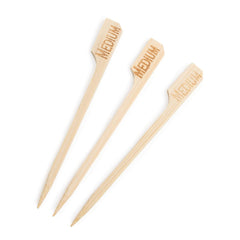 Biodegradable Bamboo Steak Markers Medium (100 Pack)