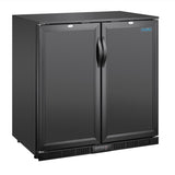 Polar G-series 850mm Double Door Back Bar Cooler Solid Door 198 Ltr