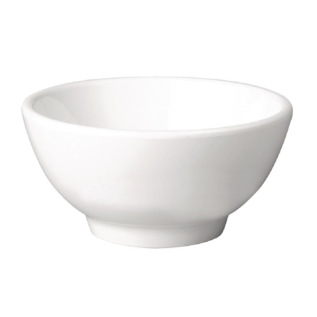 APS Pure Melamine White Round Mini Bowl 55mm