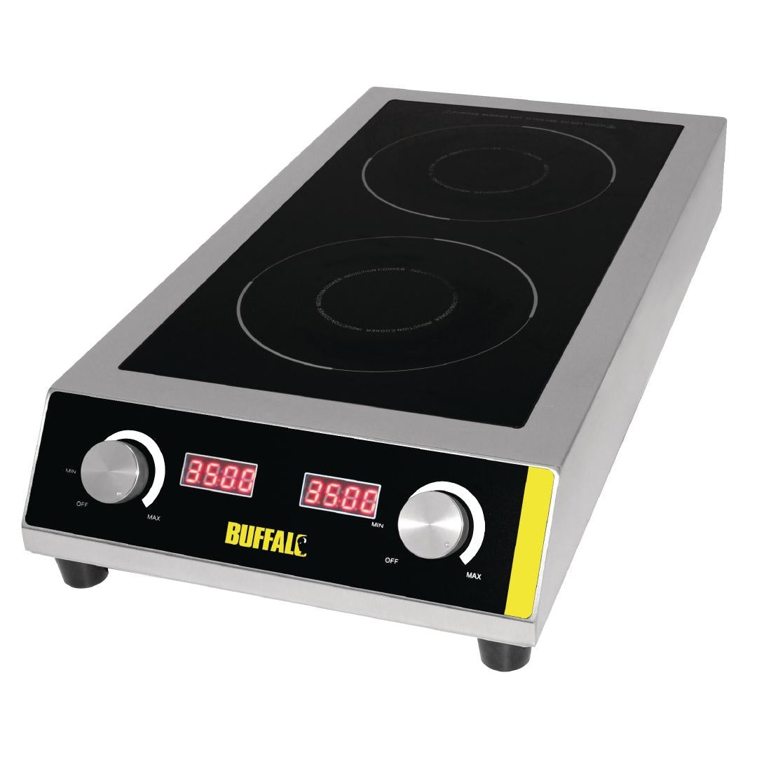 Buffalo Heavy Duty Double Induction Hob 7kW