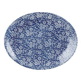 Churchill Vintage Prints Oval Plates Prague Victorian Calico Print 317mm (6 Pack)