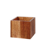 Churchill Buffet Small Wooden Cubes (Pack of 4)