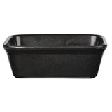 Churchill Cookware Black Rectangular Dishes 160x 120mm (12 Pack)
