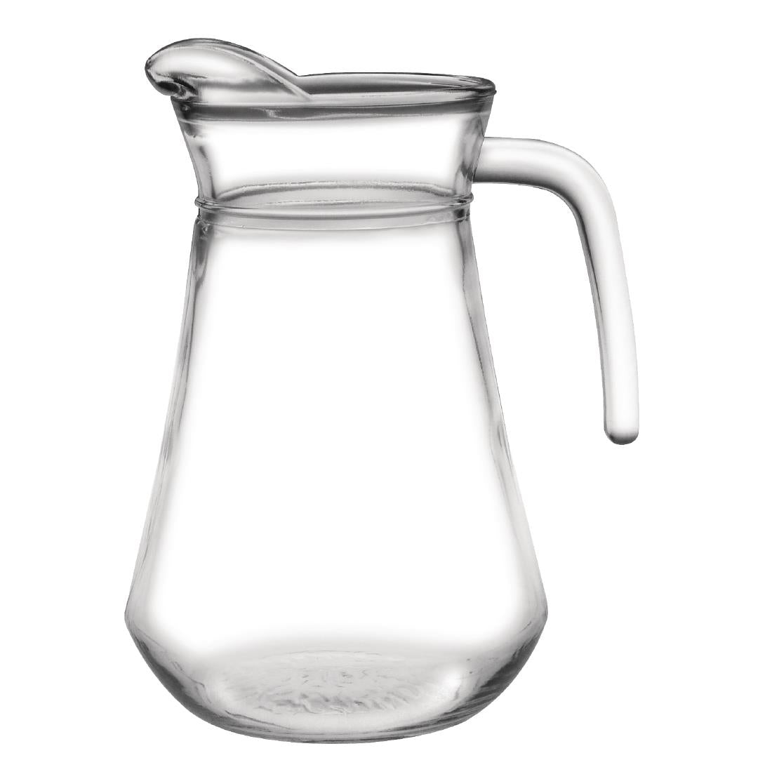 Olympia Glass Jugs 1Ltr (Pack of 6)