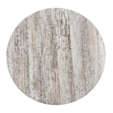 Werzalit Pre-drilled Round Table Top  Montpelier 600mm