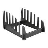 Hygiplas Black Plastic Chopping Board Rack Large