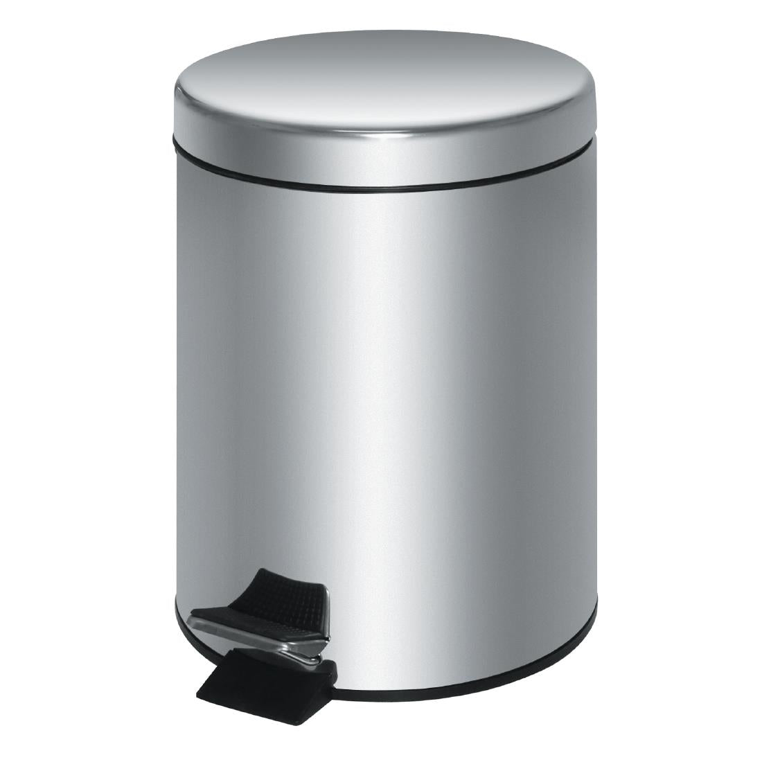 Bolero Stainless Steel Pedal Bin 20Ltr