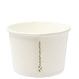 Vegware Compostable Hot Food Pots 230ml / 8oz (Pack of 1000)