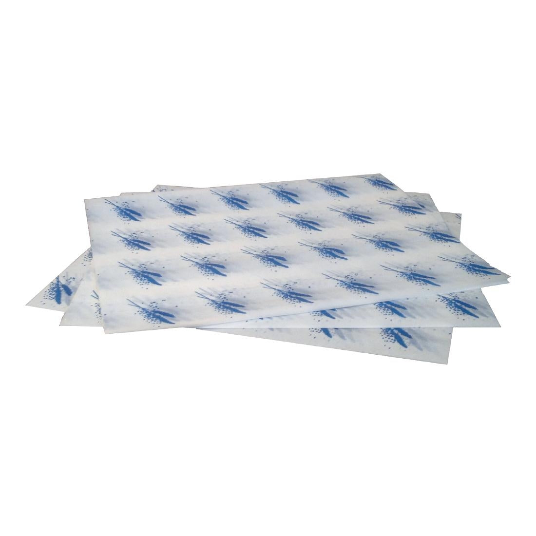 Burger Wrapping Paper Sheets Blue 245 x 300mm (Pack of 1000)