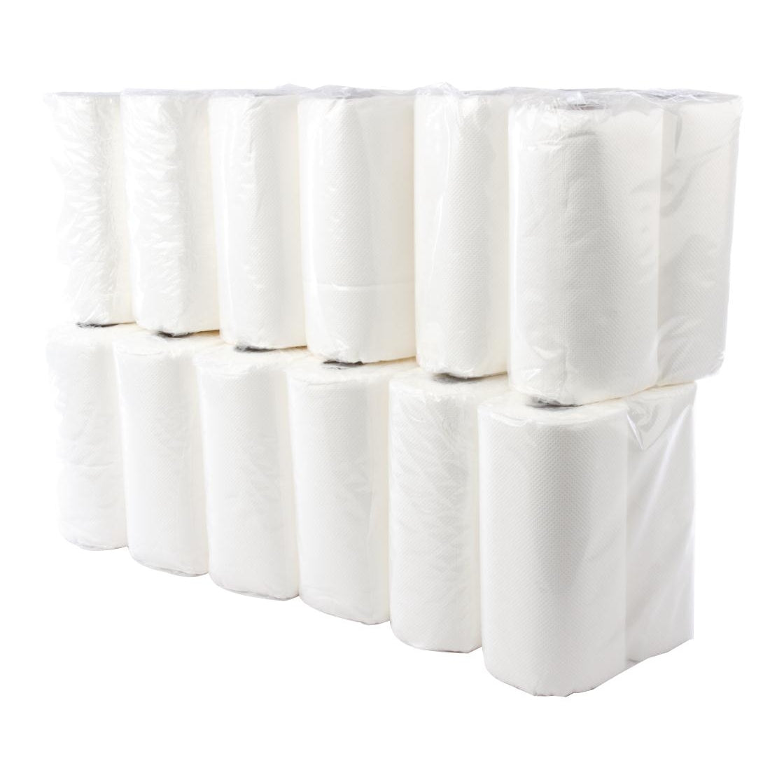 Jantex Kitchen Rolls White 2-Ply 11.5m (Pack of 24)