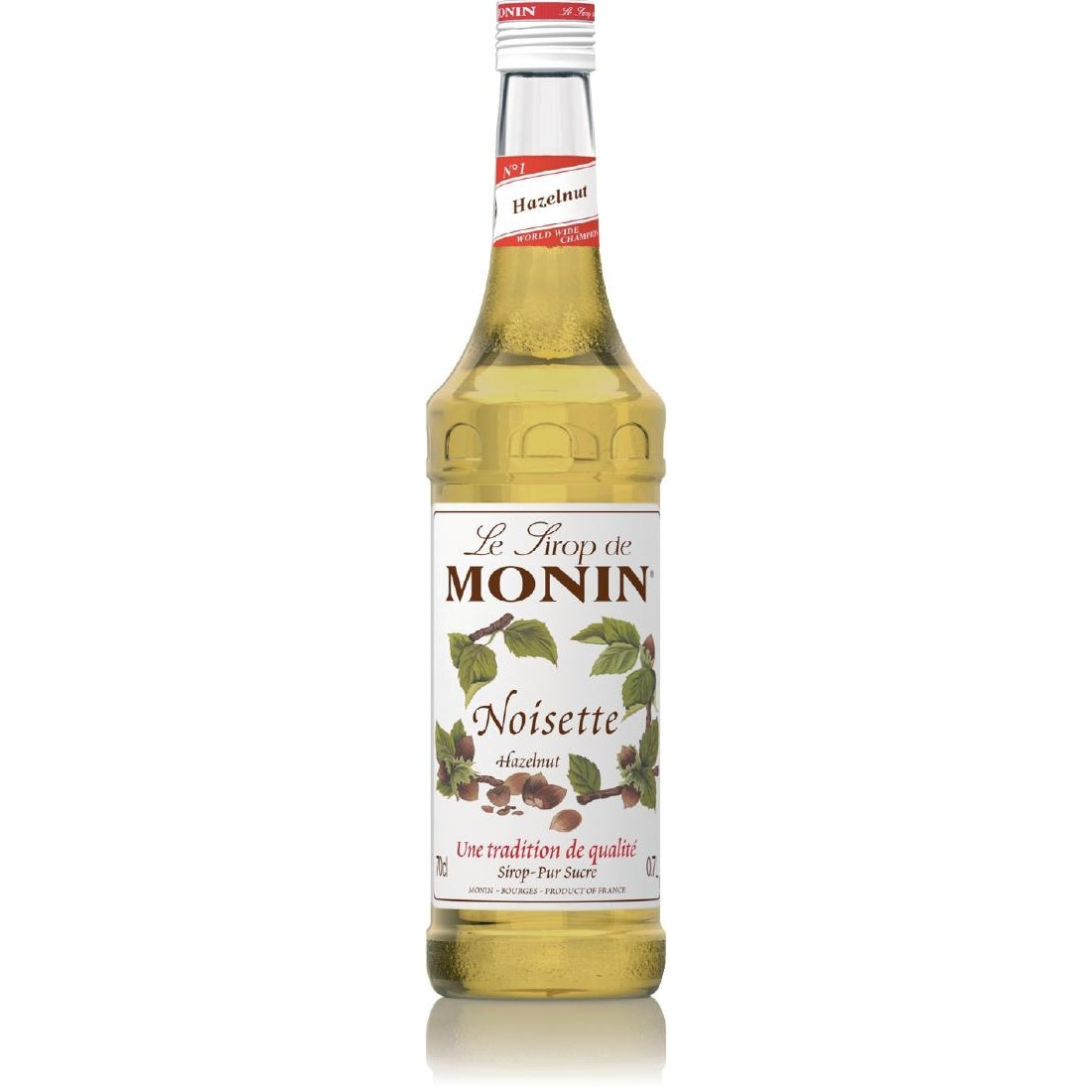 Monin Sugar Free Hazelnut Syrup 1Ltr