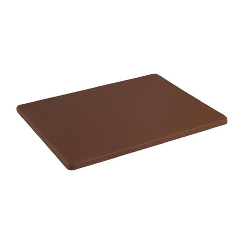 Hygiplas Low Density Brown Chopping Board Small