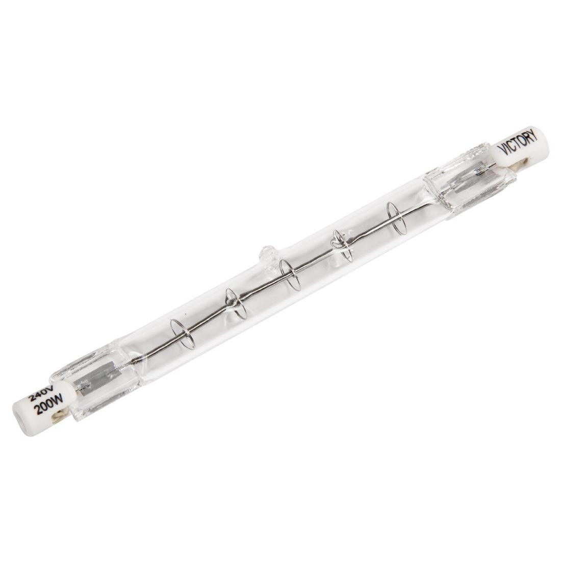 Bare Infrared Quartz Heat Bulb R7 118mm 200W