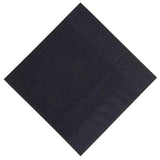 Duni Compostable Dinner Napkin Black 400mm