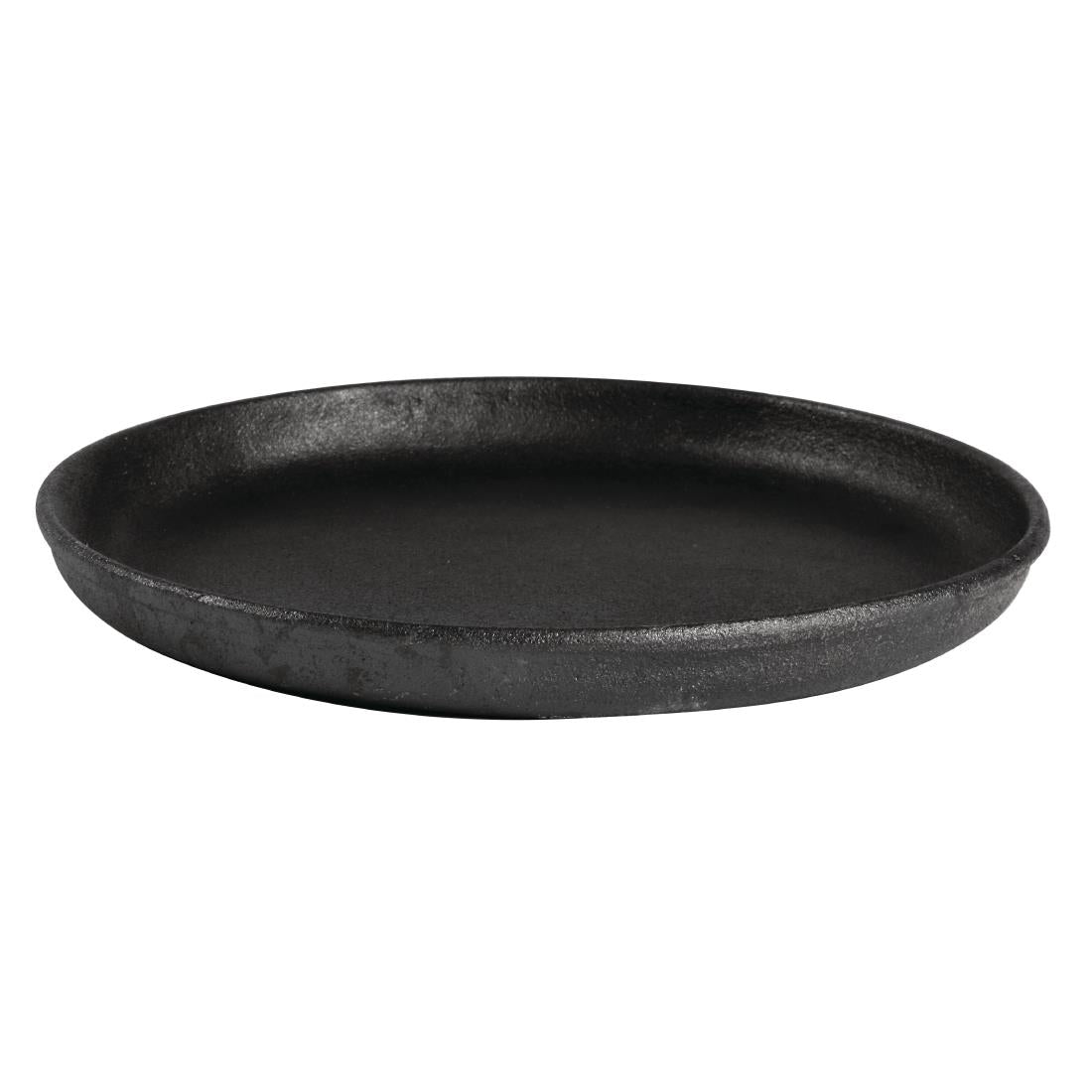 Olympia Round Cast Iron Sizzle Platter 220mm