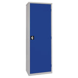 Storage Locker Blue 3 Shelves Blue