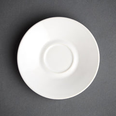 Olympia Cafe Espresso Saucer White (12 Pack)