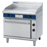 Blue Seal Evolution LPG Gas 1/3 Ribbed Chrome Griddle Electric Static Oven Nat Gas GPE506/L