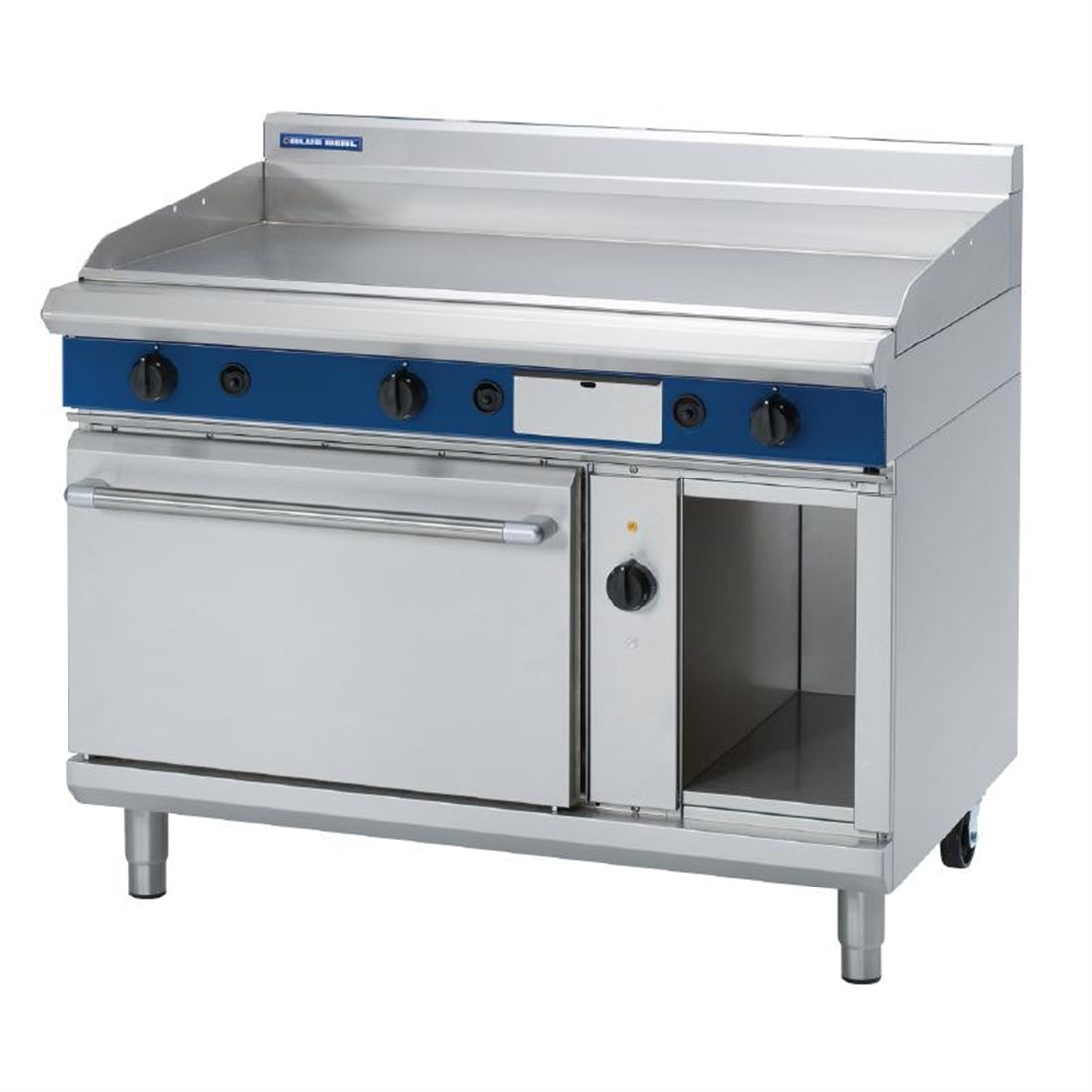 Blue Seal Evolution LPG Chrome Griddle Electric Convection Oven 1200mm GPE58/L