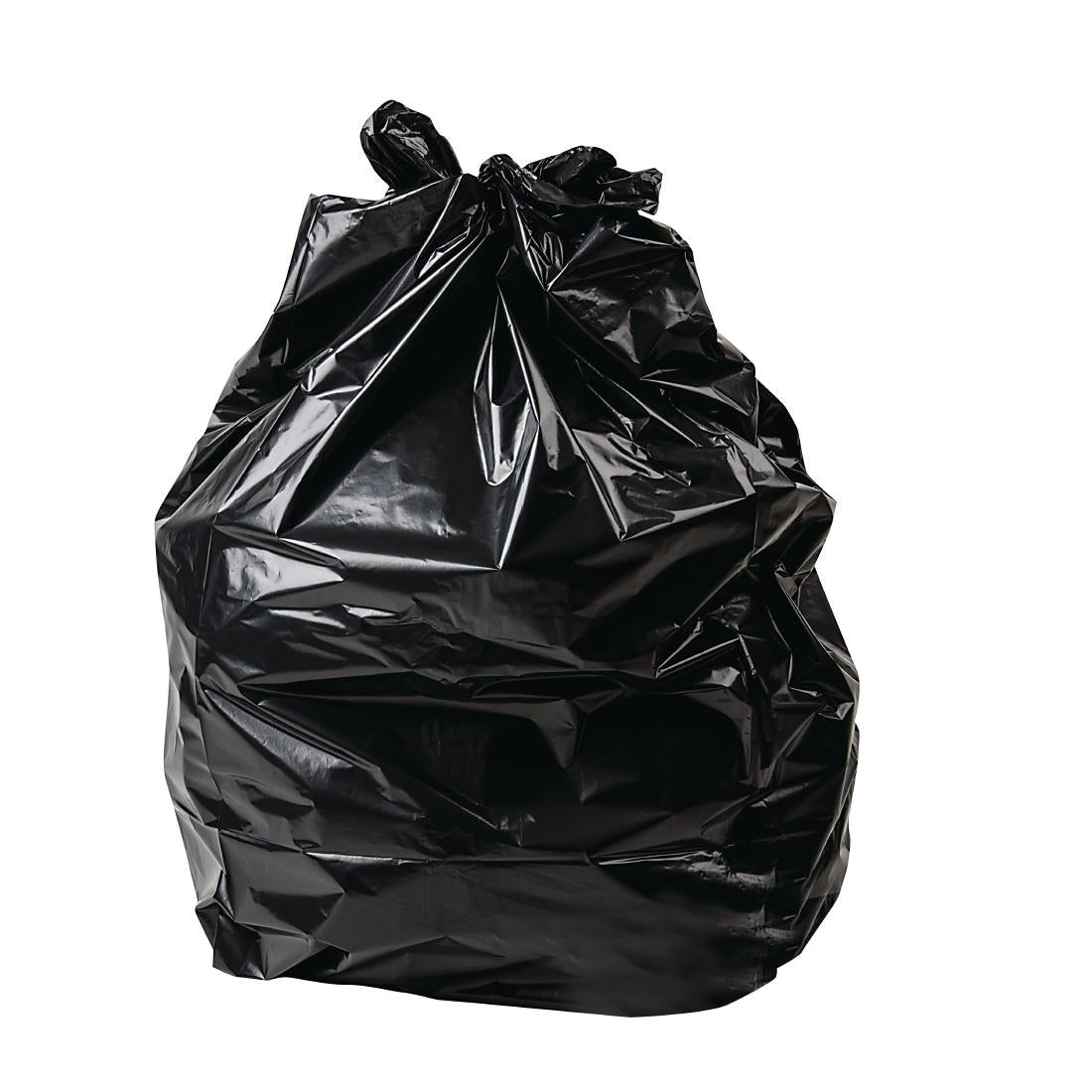 Jantex Medium Medium-Duty Black Bin Bags 70Ltr (Pack of 200)