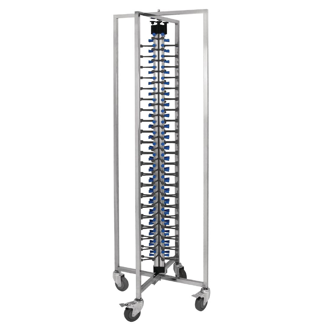 Vogue Mobile Plate Rack 84 Plates