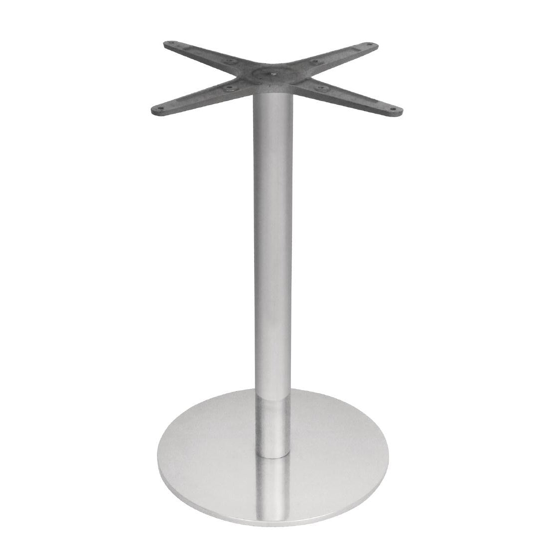 Bolero Stainless Steel Round Table Base