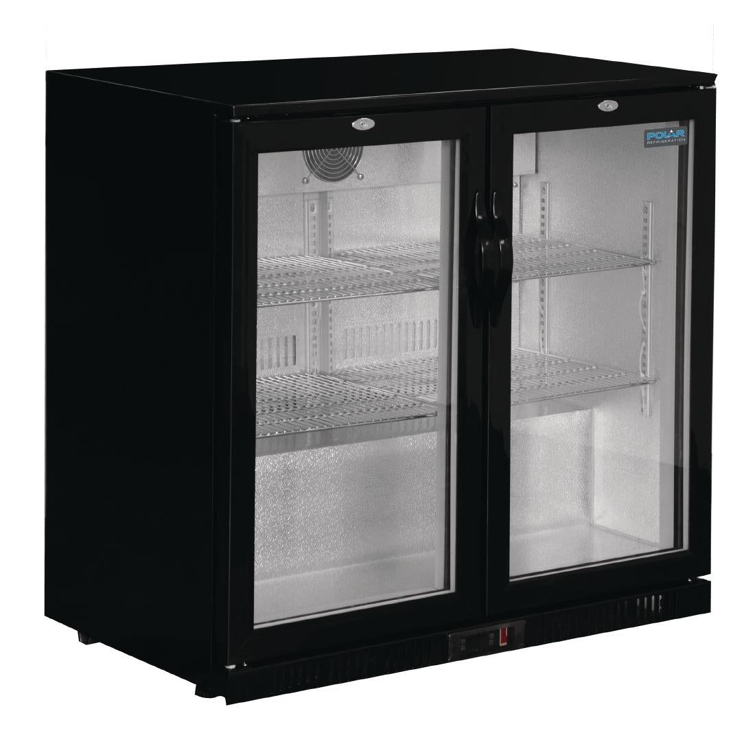 Polar G-Series Back Bar Cooler with Hinged Doors 198Ltr