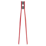 Kitchen Craft Silicone Tweezer Tongs Red 11inch