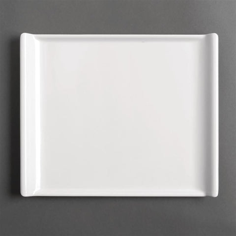 Kristallon Melamine Platter White 530 x 330mm