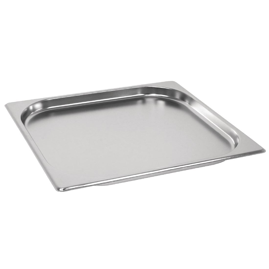 Vogue Stainless Steel Gastronorm 2/3 Tray 20mm